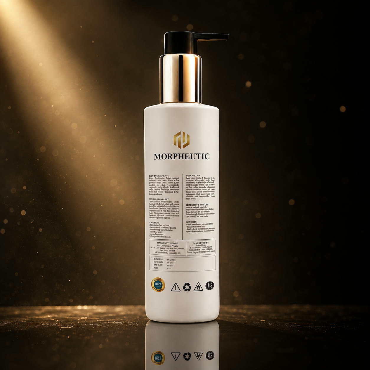 Morpheutic Hair Fall Shampoo, salon-inspired formula